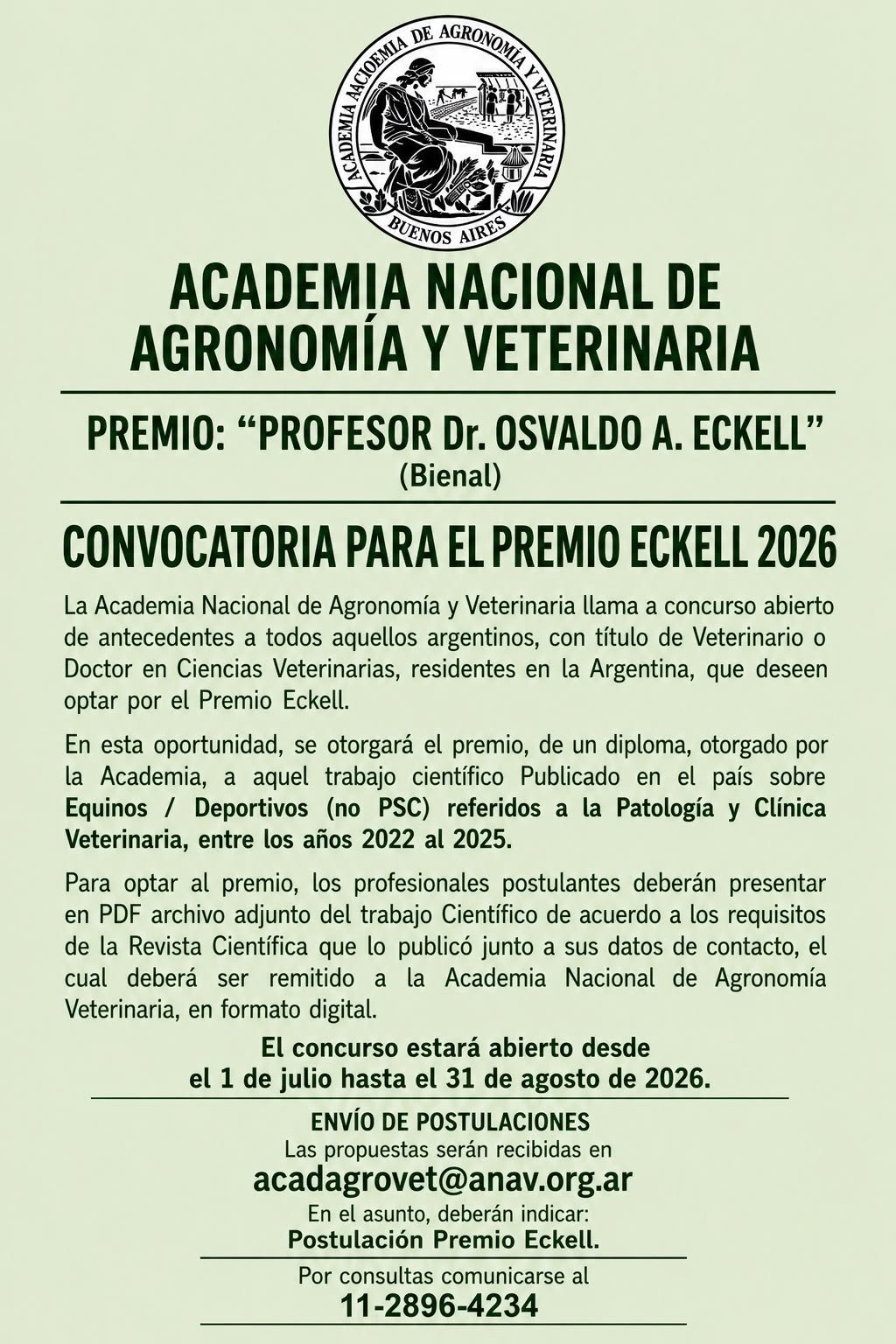 convocatoria eckell